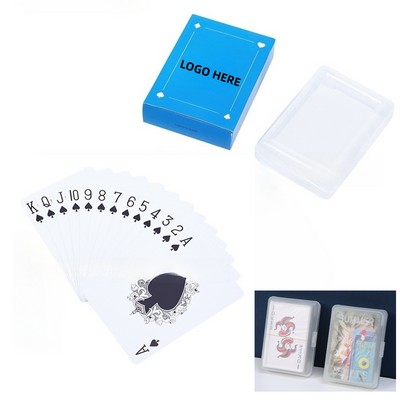 Standard Playing Cards Set With Case
