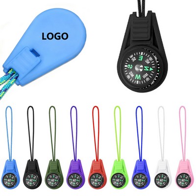 Multicolor Mini Survival Compass