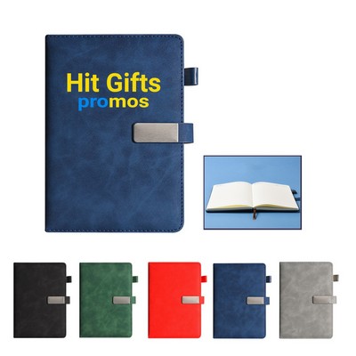 Notebook With Magnetic Clasp