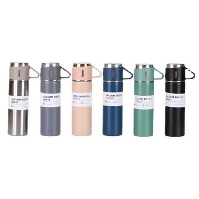 Stainless Steel Thermo with Cups