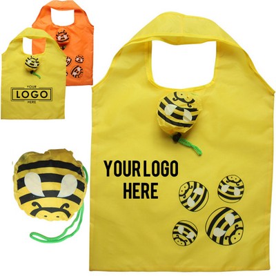 Bee Shaped Foldable Shopping Bag
