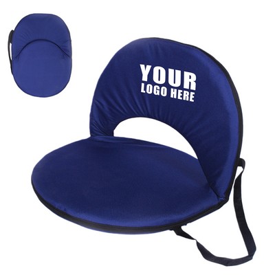 Foldable Sports Seat Cushion w/ Back Support