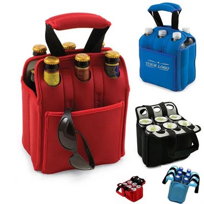 Six Pack Beverage Tote Bag
