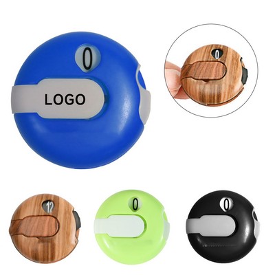 Wood Grain Golf Score Counter