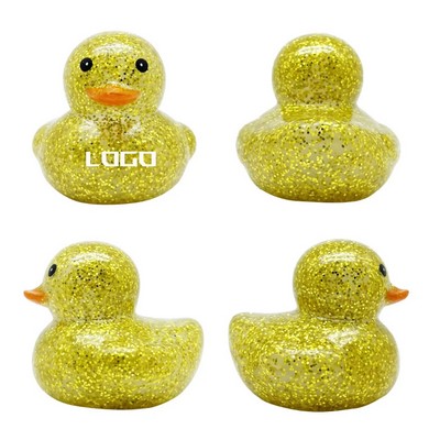 Glitter Rubber Ducks