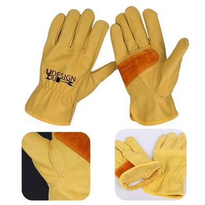 Leather Work Gloves