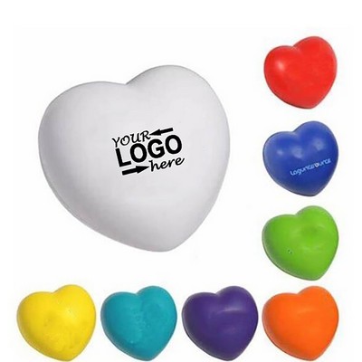 Heart Shaped Stress Ball 2.8''