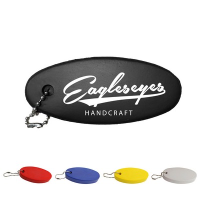 Foam Oval Bead Keychain