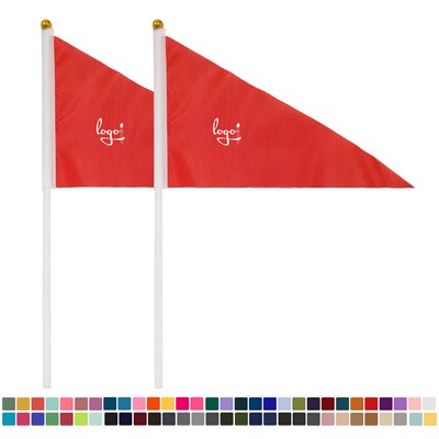 Custom Printed Small Hand Wave Flags for Events