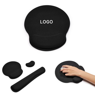 Memory Foam Mouse Keyboard Wrist Rests