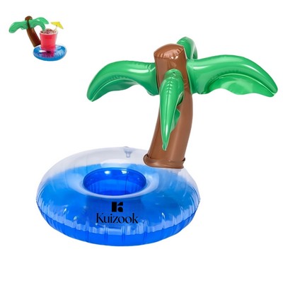 Inflatable Palm Tree Custom Beverage Coaster