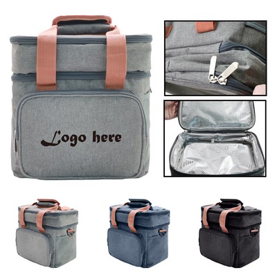Portable Thick Double-Layer Picnic Camping Insulation Bag