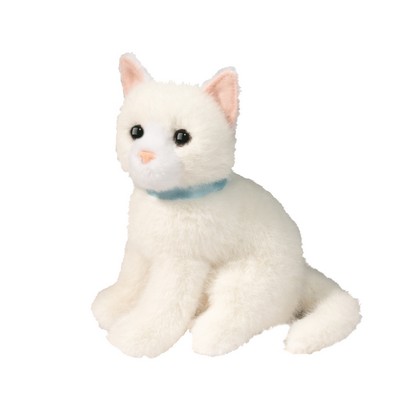 Mini White Cat Stuffed Animal