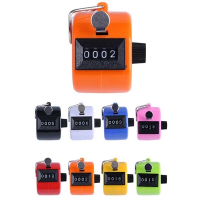 Plastic 4-Digit Mechanical Tally Counter