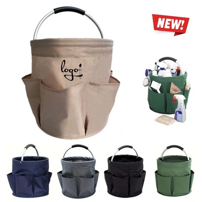 Foldable Picnic Basket Garden Tools