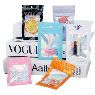 Mylar Holographic Resealable Bags