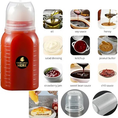 Precision Squeeze Bottle With Measurement Markings
