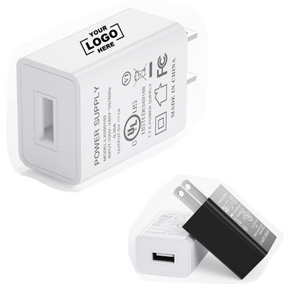 US Plug Power Adapter 5V 1A USB Wall Charger