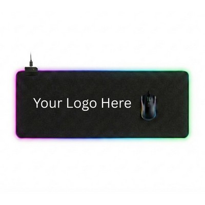 Extended RGB Gaming Mouse Pad (31.5" x 11.8" x 4mm)