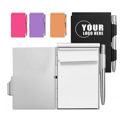 Aluminum Alloy Notebook With Pen