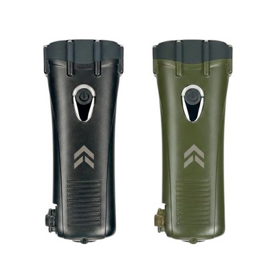 Self-Powered Hand Crank Emergency Dynamo Flashlight