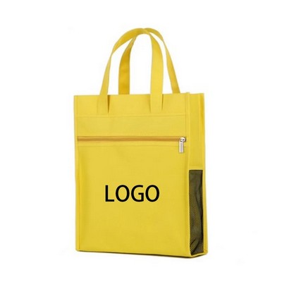 Custom Oxford Tote Bag With Pockets