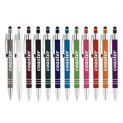 Soft Touch Stylus Metal Pen