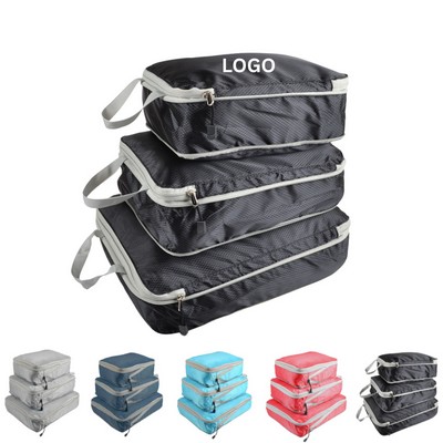 3-Piece Compression Packing Cube Set