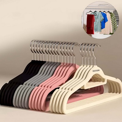 Basics Slim Velvet Non-Slip Suit Clothes Hangers
