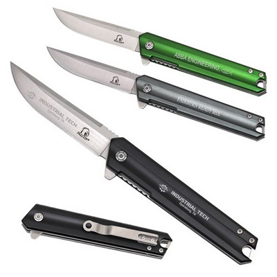 Agile Stainless Steel Comfort Grip Folding Knife