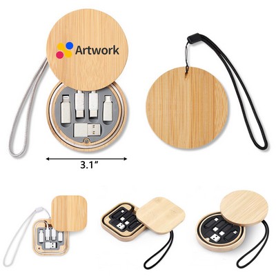 Bamboo Multi USB Charging Adapter Kit