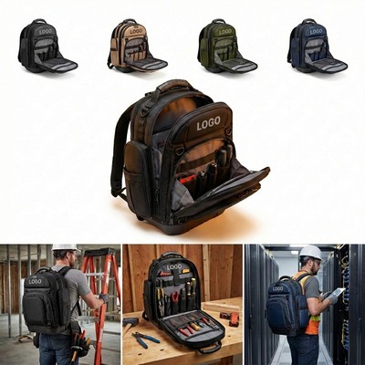 Versatile Oxford Tool Backpack