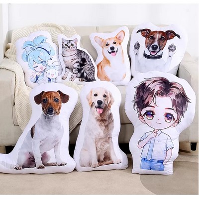 Creative Irregular Shape Pillow Soft Stuffed Pillow for Living Room