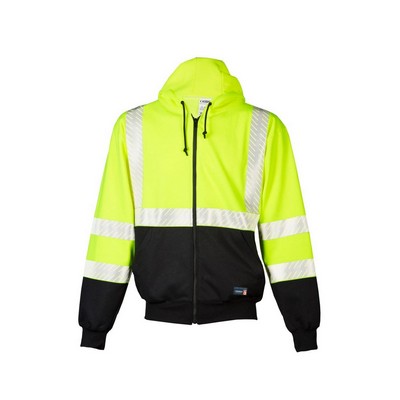 Kishigo Unisex FR Full-Zip Hooded Sweatshirt - F507