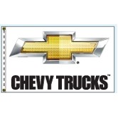 Authorized Dealer Free Flying Drape Flags (Chevy Trucks™)