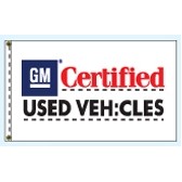 Authorized Dealer Free Flying Drape Flags (GM® Certified Used Vehicles)
