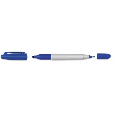 Sharpie® Twin Tip Blue Permanent Marker