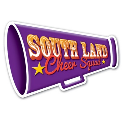 Full Color Megaphone Shaped Car Magnet