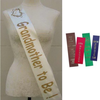 Custom Printed Ribbon (3" Wide)