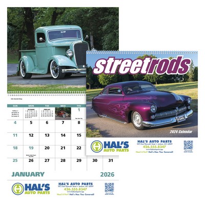Good Value™ Street Rods - Spiral Calendar