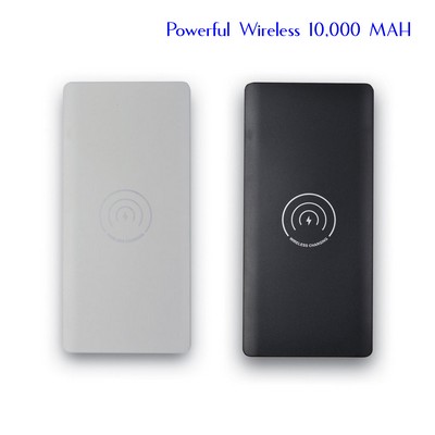 Powerful Wireless QI 10,000 mAh Power Bank