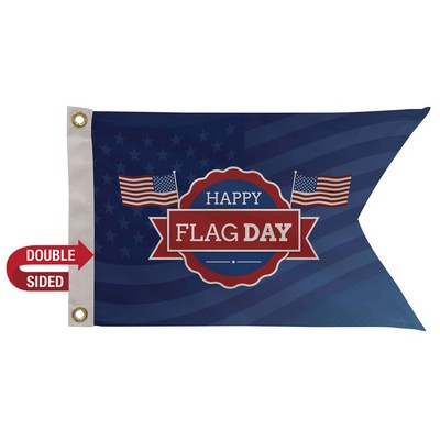 12" x 18" Nylon Guidon Flag Double-Sided