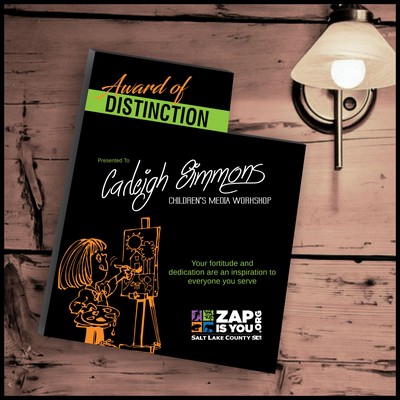 13" Utah Black Acrylic Plaque