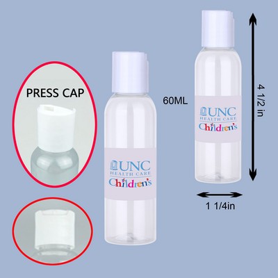PPE 2 Oz. Gel Bottle for Hand Sanitizer