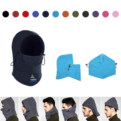 6" 1 Winter Warm Polar Fleece Balaclava Mask
