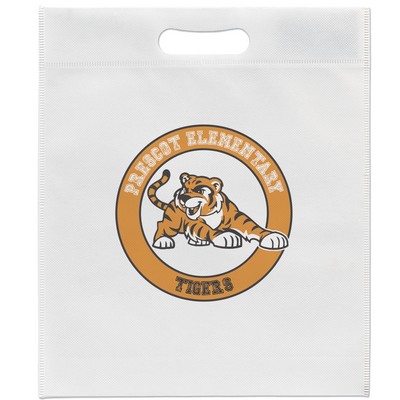 13W x 15H x 3 - Non-Woven Die Cut Bag- Dynamic Color