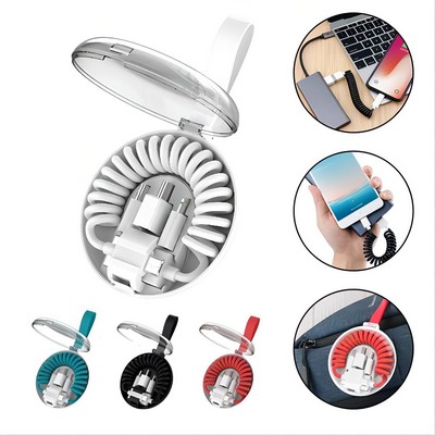 Spring Phone Charger Cable