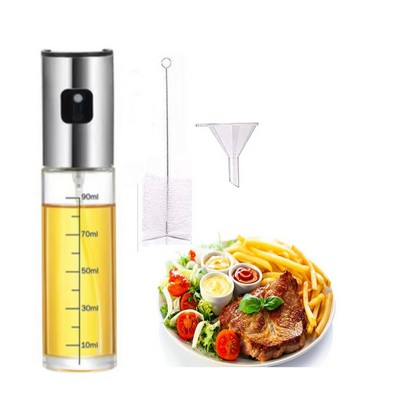 100ml Graduated Spray Bottle Oiler Oilcan 3 PCS Set