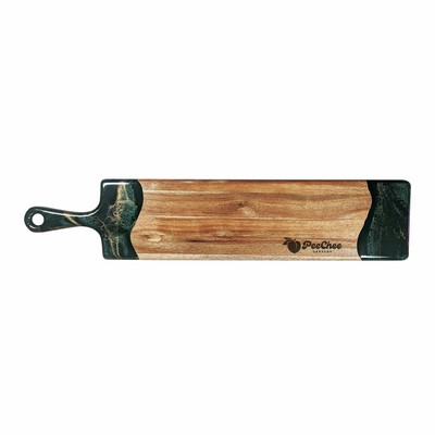 Baguette Acacia Cheeseboard Jade