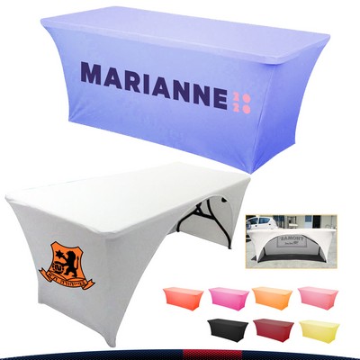 4' Open Back Stretch Style Table Cover